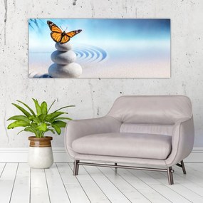 Obraz - Zenová záhrada (120x50 cm)