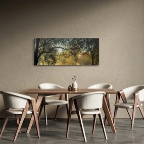 Obraz východu slnka (120x50 cm)