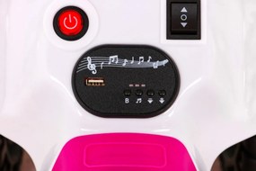 Ramiz Najrýchlejšia batériová štvorkolka pre deti Ružová + 25W motor