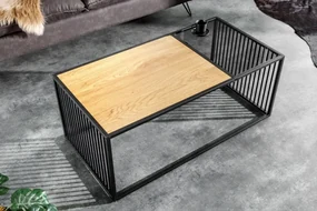 Konferenčný stolík Architecture 100cm vzhľad divokého dubu