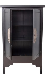 Kredenc Modern 104 x 56 x 170 cm black
