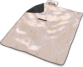 Sablio Plážová deka Papierové lastovičky: 200x140 cm