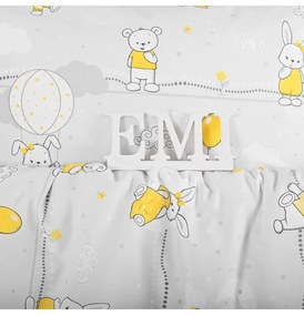 Obliečky detské bavlnené Zajac a Macko EMI