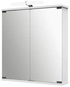 Camargue Zrkadlová skrinka s LED osvetlením Kyla, 69,4 × 60 × 18,6 cm