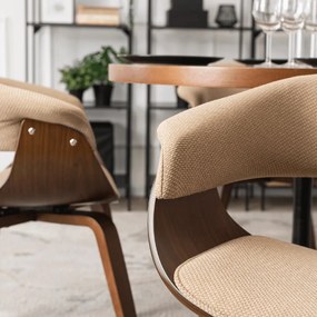 PROXIMA.store - Čalúnená stolička GARY FARBA: béžová