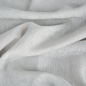 ZÁVES NA KRÚŽKOCH GWEN 140X250 CM STRIEBORNÁ