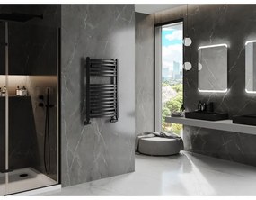 Mexen Helios, vykurovacie teleso 800 x 500 mm, 384 W, čierna, W103-0800-500-00-70