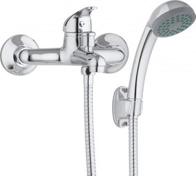 Vaňová batéria TOMÁŠ so sprchou - chrómová