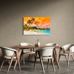 Obraz - Ostrov Bora Bora (90x60 cm)