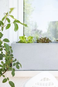 Hrantík FLOBO, sklolaminát, šírka 60 cm, betón - design