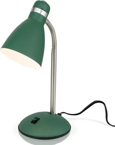 Orion - Stolná lampa SCHOOL 1xE27/40W/230V zelená/matný chróm