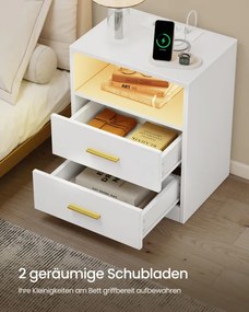 Set dvoch nočných stolíkov CUSTOS LET829WB01 (2 ks)