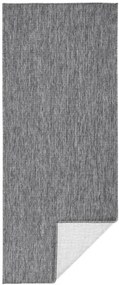 NORTHRUGS - Hanse Home koberce Kusový koberec Twin-Wendeteppiche 103097 grau creme – na von aj na doma - 160x230 cm