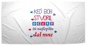 Sablio Uterák Keď Boh stvoril dcéry - 50x100 cm