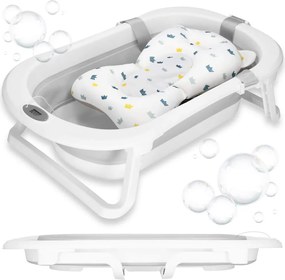 Skladacia vanička 40 L SPRINGOS SB0060 - sivá