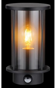 Globo 31360S - Vonkajšie nástenné svietidlo so senzorom GRACEY 1xE27/60W/230V IP54