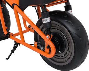 Elektrická motorka SUPERMOTO oranžová