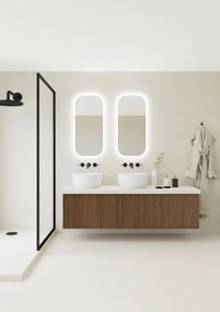 Sapho Sapho, MANOR zrkadlo s LED osvetlením 50x100cm, MN500