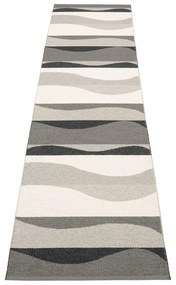 Sivý vnútorný a vonkajší behúň 70x300 cm Urvi Metal – Pappelina