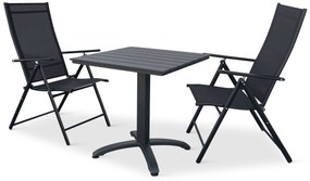 Balkónový set Ristorante + 2x kovová stolička Pia