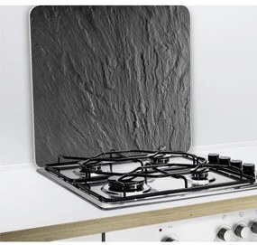 WENKO 2712984500 - Krycia doska ABDECKPLATTE - NEUTRAL 56x50 cm čierna/priehľadná