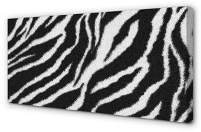 Obraz na plátne zebra fur 100x50 cm