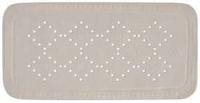 Spirella Protišmyková podložka do vane ALASKA, svetlohnedá, 91 x 36 cm