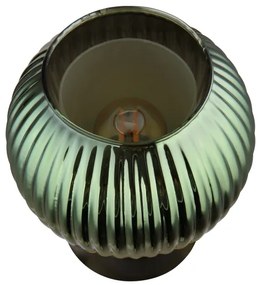 Globo 15638TG - Stolná lampa ZUMBA 1xE27/25W/230V pr. 15 cm zelená