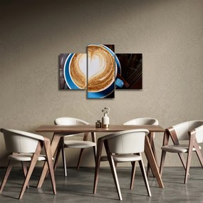 Obraz - Latte Art (90x60 cm)