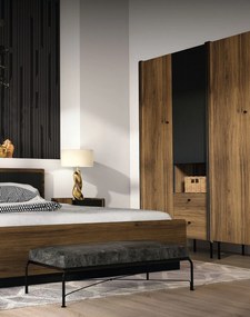 Šatníková skriňa so zásuvkami Prestigo P1