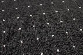 Condor Carpets Kusový koberec Udinese antracit - 50x80 cm