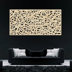 Drevený obraz na stenu | FOLK: Prírodná preglejka - Topoľ  natural 30 x 15 cm 3789-37984 PR0188 HEU-