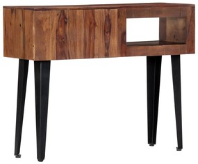 Konzolový stolík 90x30x75 cm sheeshamový masív