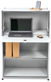 Kovová skrinka »CN3«, biela