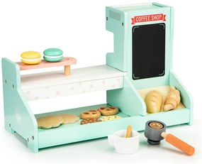 Drevená kuchyňa kaviareň cukráreň obchod ECOTOYS