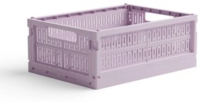 Made Crate Skladacia prepravka Lilac – midi