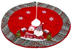 Podložka pod vianočný stromček YX22025 červená
