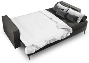 Tmavosivá rozkladacia pohovka Milo Casa Santo