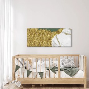 Obraz - Zelený mramor N⁰2 (120x50 cm)