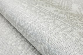 Koberec Haga 04196A krémový / sivý kruh