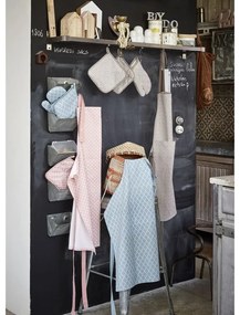 Svetlomodrá bavlnená zástera Tiseco Home Studio Arabesk