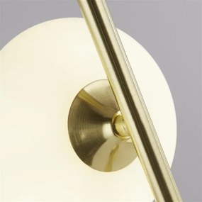 Searchlight EU94040-1GO - Stolná lampa PEBBLE 1xG9/7W/230V zlatá