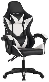 Kreslo pre Hráča Diogenes 8683 čierna/biela