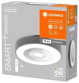 Ledvance -LED Stmievateľné svietidlo s ventilátorom SMART+ LED/38W/230V Wi-Fi + DO