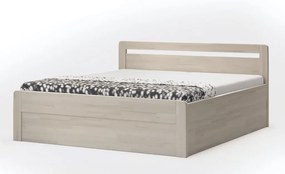 BMB MARIKA KLASIK - masívna buková posteľ s úložným priestorom 200 x 200 cm, buk masív