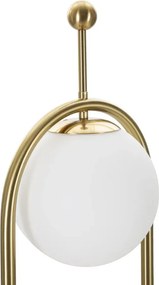 Stojacia lampa Glamy 168 cm biela/zlatá