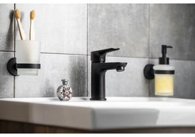 Aqualine - Umývadlová batéria LOTTA matná čierna