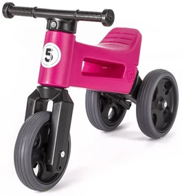 Teddies FUNNY WHEELS Rider Sport růžové 2v1 28/30cm