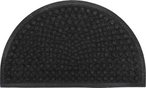 House Doctor Rohožka Half Round Black