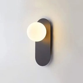 Toolight Toolight, nástenné svietidlo 30x12cm, 1xG9, APP1586-1W, čierna-biela, OSW-04122